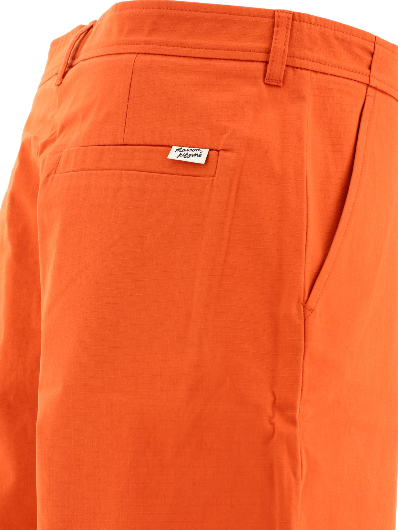 MAISON KITSUNÉ Orange Board shorts